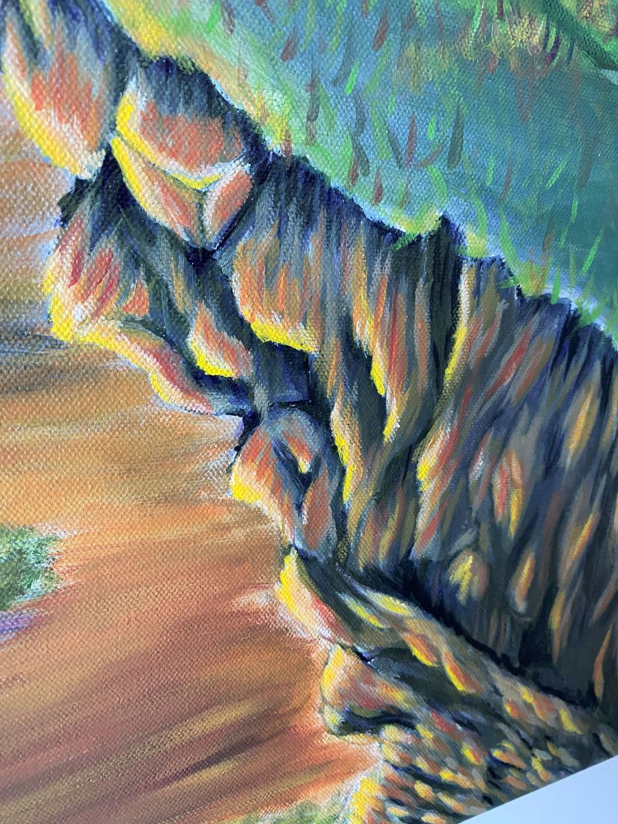 3 Trees on Calvary - Original Painting