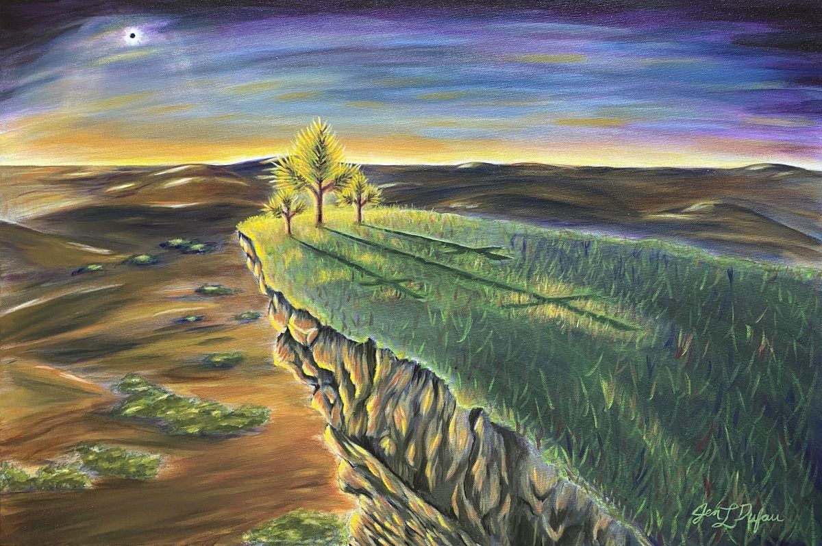 3 Trees on Calvary - Original Painting