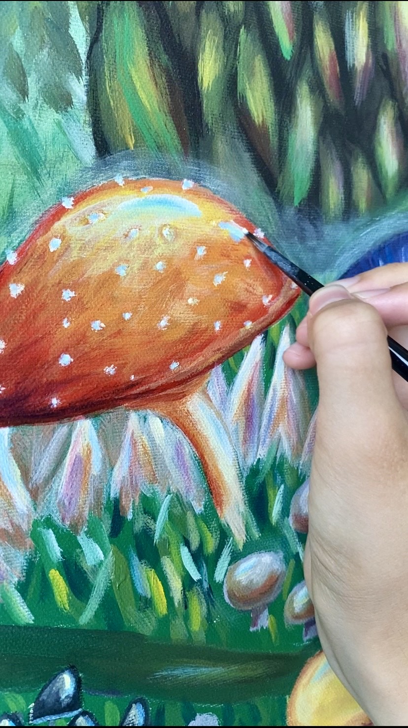 Pride and Fungi - Original Painting