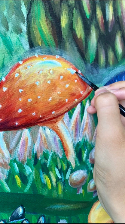 Pride and Fungi - Original Painting